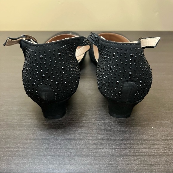 Glam Girl Girls Black Fancy Heels, Size 3 - Picture 7 of 9